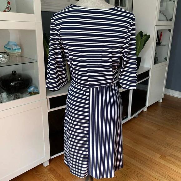 COPY - **NEW TACERA Striped Fit and Flare Dress - Picture 6 of 10